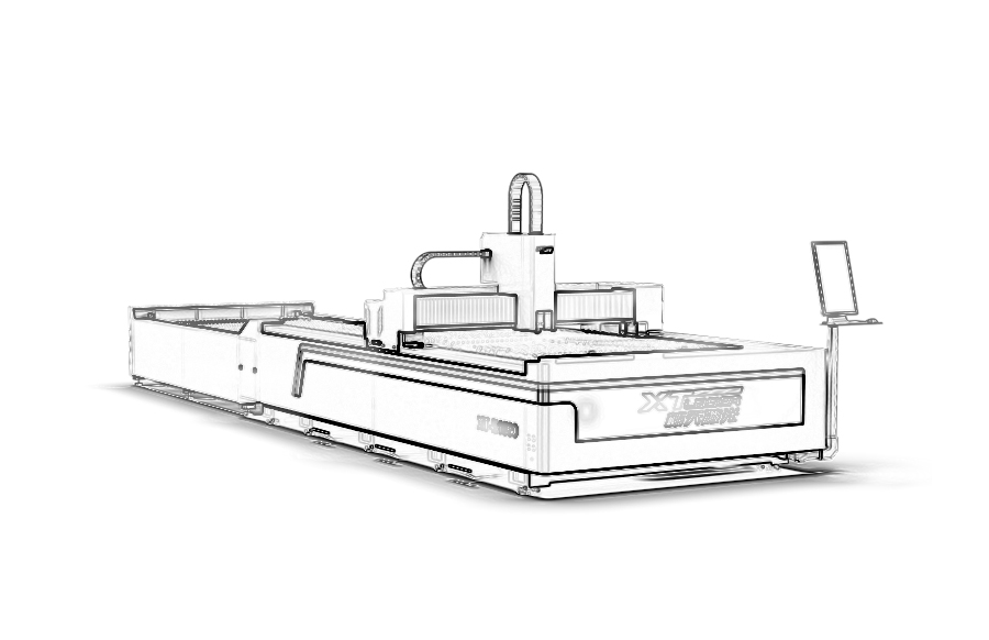 开放式激光切割机